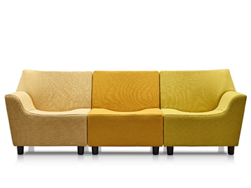 SWOOP - Modular sectional fabric sofa by Herman Miller - view 2
